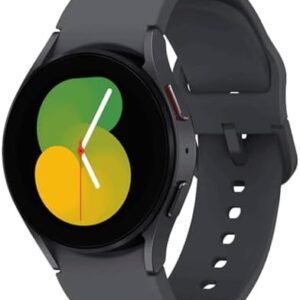 Samsung Galaxy Watch 5 (40mm, WIFI + 4G LTE) 1.2" Super AMOLED Smartwatch GPS Bluetooth w/ Advanced Sleep Coaching, Bioactive Sensor, Water Resistant R905U (Generic Charger, Graphite) (Renewed)
