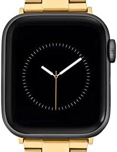 Anne Klein Oceanworks Plastic Link Bracelet for Apple Watch, Secure, Adjustable, Fits Most Wrists