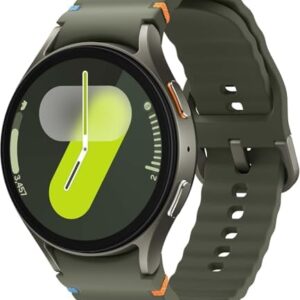 Samsung Galaxy Watch 7 44mm GPS AI Smartwatch w/Energy Score, Wellness Tips, Heart Rate Tracking, Sleep Monitor, Fitness Tracker, 2024, Green (Renewed)