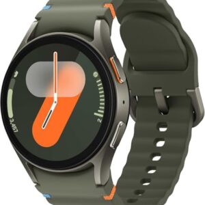 SAMSUNG Galaxy Watch 7 40mm Bluetooth Smartwatch w/Energy Score, Wellness Tips, Heart Rate Tracking, Sleep Monitor, Fitness Tracker, 2024, Green (Renewed)