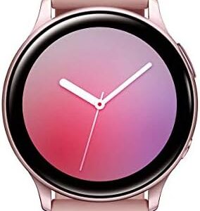 SAMSUNG Galaxy Watch Active 2 (40mm, GPS, Bluetooth) Smart Watch with Advanced Health Monitoring, Fitness Tracking, and Long lasting Battery, Pink Gold (Renewed)