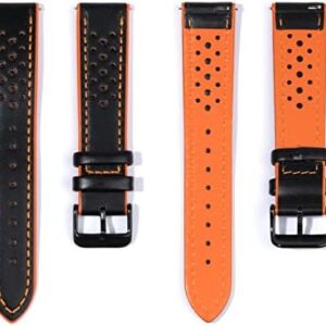 Quick Release Leather Watch Band,Watch Band for Men and Women,Watch Strap 20mm or 22mm,Genuine Leather Watch Strap,Breathable Sports Watch Strap for Thanksgiving Day,Christmas Gifts