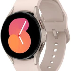 Samsung Galaxy Watch 5 (40mm, WiFi + 4G LTE) 1.2" Super AMOLED Smartwatch GPS Bluetooth w/ Advanced Sleep Coaching, Bioactive Sensor, Water Resistant R905U (Generic Charger, Pink Gold) (Renewed)