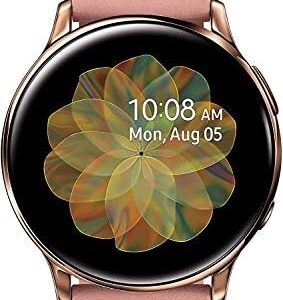 Samsung Galaxy Watch Active2 (40mm), Gold (Stainless Steel - LTE Unlocked) - SM-R835USDAXAR (Renewed)