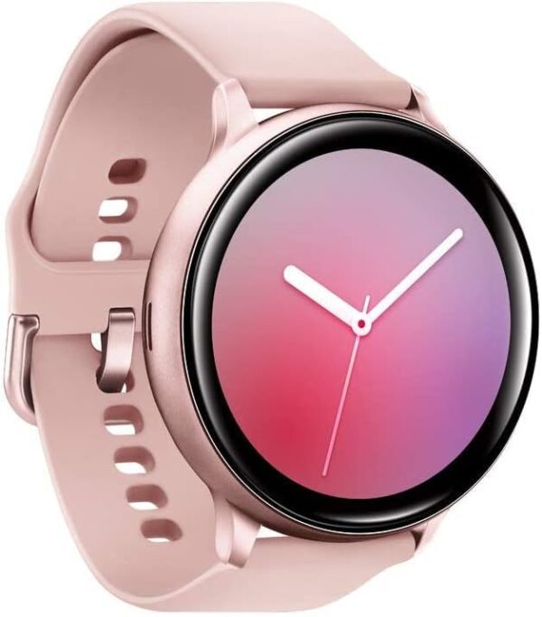 SAMSUNG Galaxy Watch Active 2 (40mm, GPS, Bluetooth) Smart Watch with Advanced Health Monitoring, Fitness Tracking, and Long lasting Battery, Pink Gold (Renewed) - Image 2