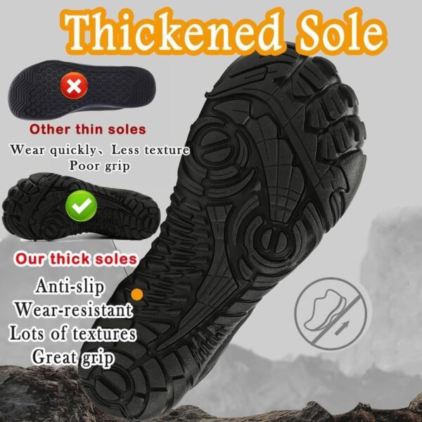 Barefoot Shoes Men Women Minimalist Shoes Zero Drop Workout Cross-Trainer Hiking Water Wide Toe Box Grounded Footwear Weightlifting Walking - Image 8