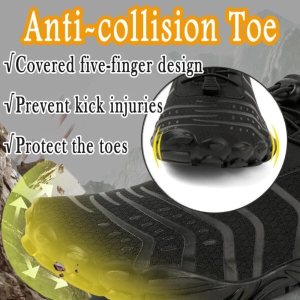 Barefoot Shoes Men Women Minimalist Shoes Zero Drop Workout Cross-Trainer Hiking Water Wide Toe Box Grounded Footwear Weightlifting Walking - Image 6